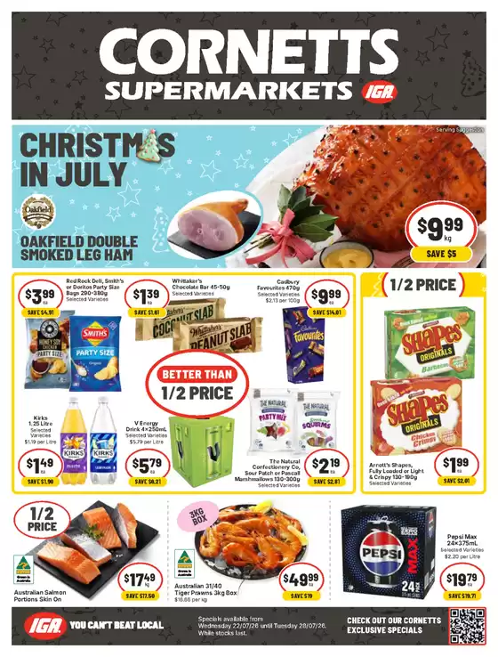 CORNETTS catalogue | CORNETTS catalogue specials | 2026-07-22T00:00:00.000Z - 2026-07-28T00:00:00.000Z