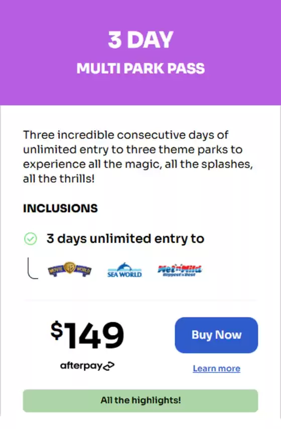 Movie World catalogue | Tickets | 2026-07-22T00:00:00.000Z - 2026-08-19T00:00:00.000Z