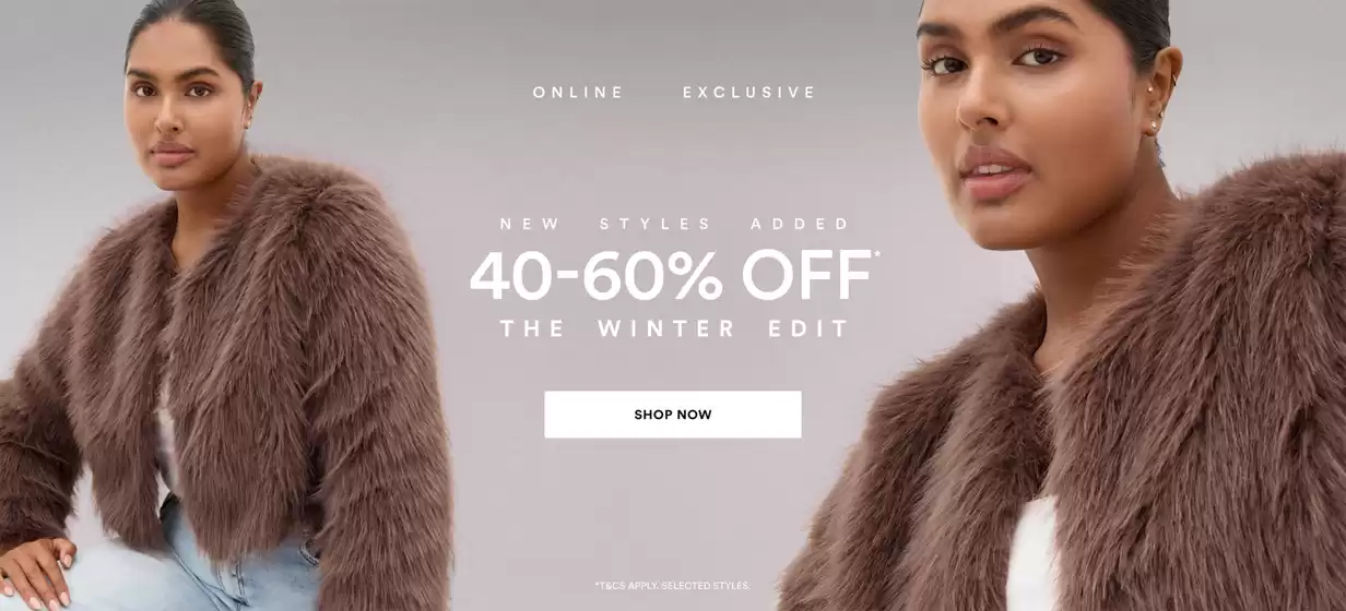 City Chic catalogue | 40-60% Off | 2026-07-22T00:00:00.000Z - 2026-08-05T00:00:00.000Z