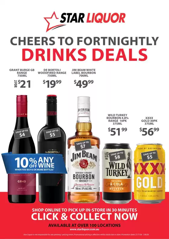 Star Liquor catalogue in Waramanga ACT | Fortnightly Catalogue | 2026-07-22T00:00:00.000Z - 2026-08-03T00:00:00.000Z