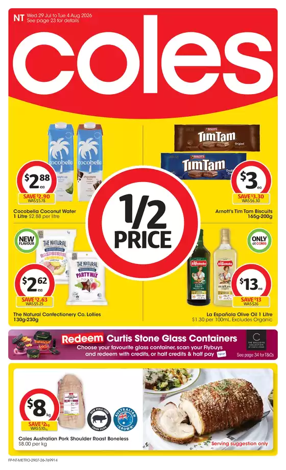 Coles catalogue in Howard Springs NT | Coles Catalogue - 29th July | 2026-07-29T00:00:00.000Z - 2026-08-04T00:00:00.000Z