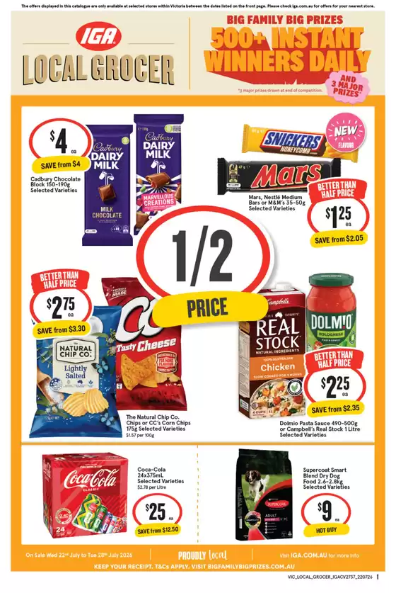 IGA catalogue | Current deals and offers | 2026-07-22T00:00:00.000Z - 2026-07-28T00:00:00.000Z