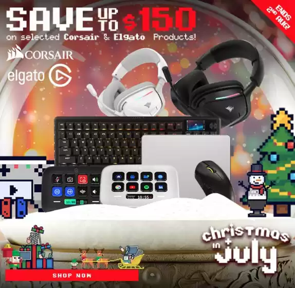 Scorptec catalogue in Bannockburn VIC | Christmas In July | 2026-07-27T00:00:00.000Z - 2026-08-02T00:00:00.000Z