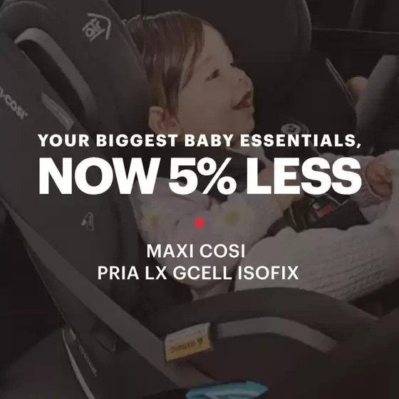 Baby Village catalogue | Your Biggest Baby Essentials Now 5% Less | 2026-07-23T00:00:00.000Z - 2026-08-16T00:00:00.000Z