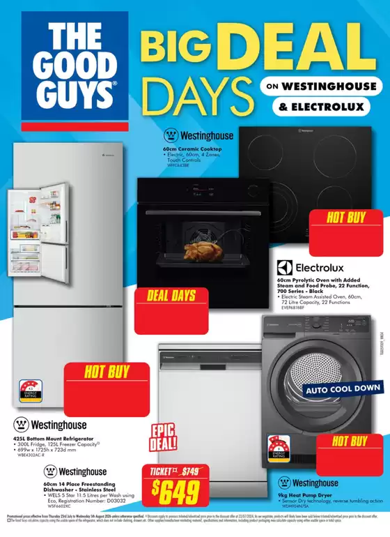 The Good Guys catalogue in Bannockburn VIC | Big Deal Days | 2026-07-23T00:00:00.000Z - 2026-08-05T00:00:00.000Z