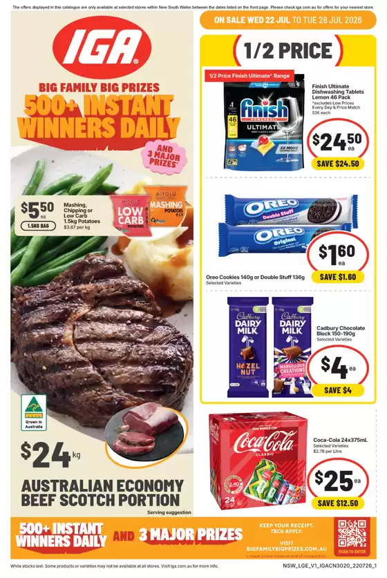 IGA catalogue | Top offers for thrifty shoppers | 2026-07-22T00:00:00.000Z - 2026-07-28T00:00:00.000Z