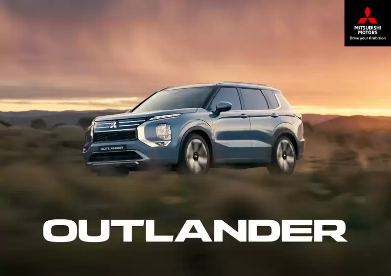 Mitsubishi catalogue | 26MY Outlander Brochure | 2026-07-24T00:00:00.000Z - 2027-07-24T00:00:00.000Z