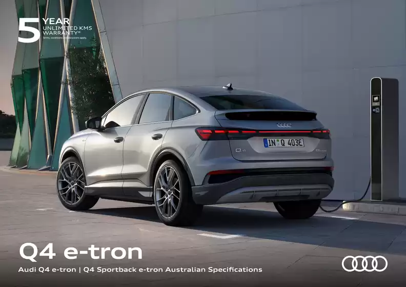 Audi catalogue in Thangool QLD | Q4 E-tron | 2026-07-24T00:00:00.000Z - 2027-07-24T00:00:00.000Z