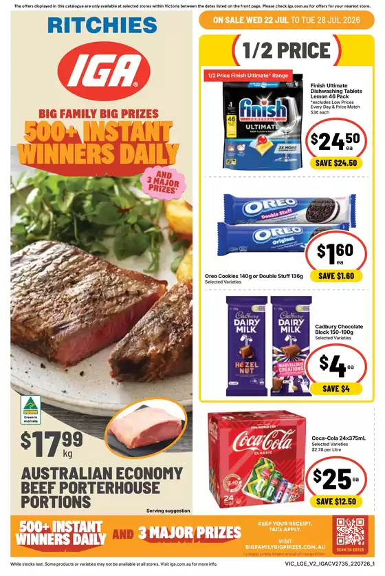 Ritchies catalogue in Broke NSW | Weekly Specials Catalogues | 2026-07-22T00:00:00.000Z - 2026-07-28T00:00:00.000Z