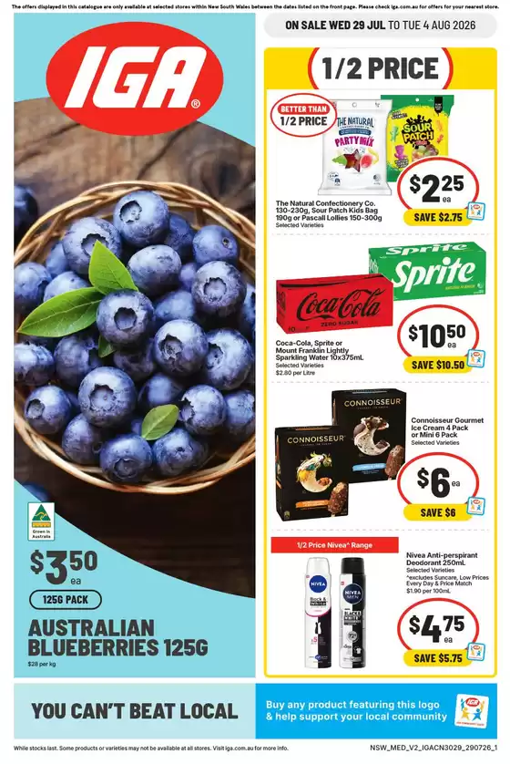 IGA catalogue | IGA 29/07 | 2026-07-29T00:00:00.000Z - 2026-08-04T00:00:00.000Z