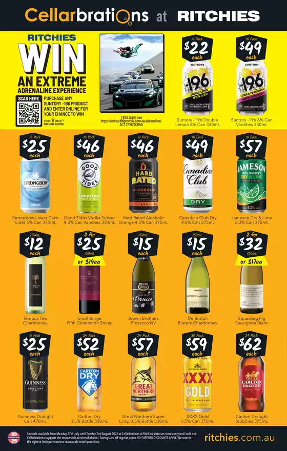 Ritchies catalogue | Cellarbrations Liquor Catalogue | 2026-07-27T00:00:00.000Z - 2026-08-02T00:00:00.000Z