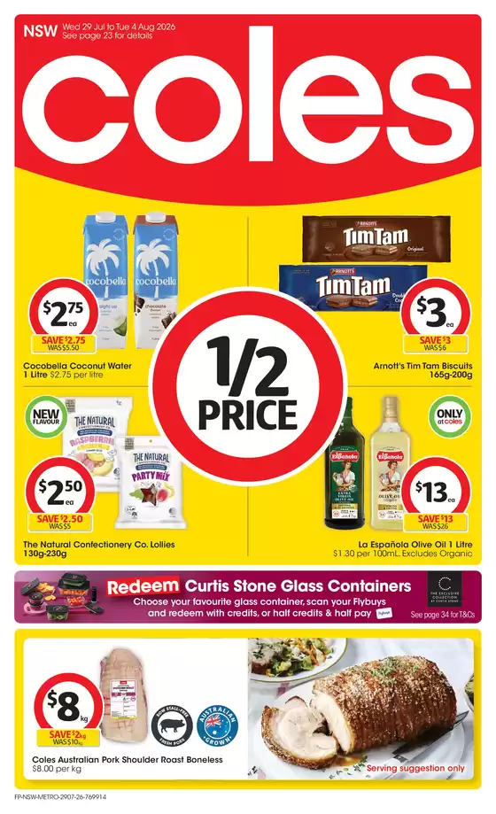 Coles catalogue | Coles Catalogue - 29th July | 2026-07-29T00:00:00.000Z - 2026-08-04T00:00:00.000Z