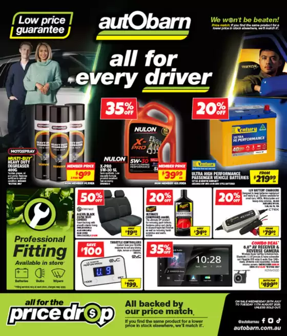 Autobarn catalogue in Blueys Beach NSW | All For Every Driver | 2026-07-29T00:00:00.000Z - 2026-08-11T00:00:00.000Z