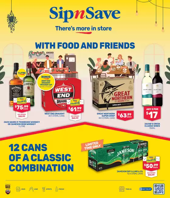SipnSave catalogue | Exclusive deals for our customers | 2026-07-29T00:00:00.000Z - 2026-08-12T00:00:00.000Z