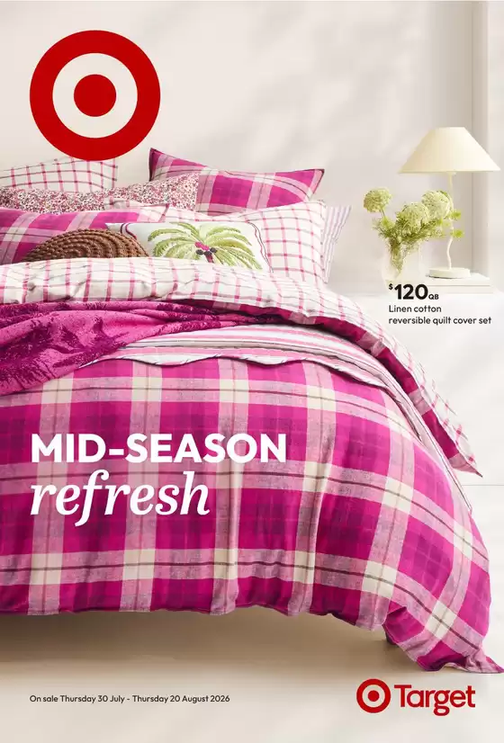 Target catalogue | Target catalogue specials | 2026-07-30T00:00:00.000Z - 2026-08-20T00:00:00.000Z