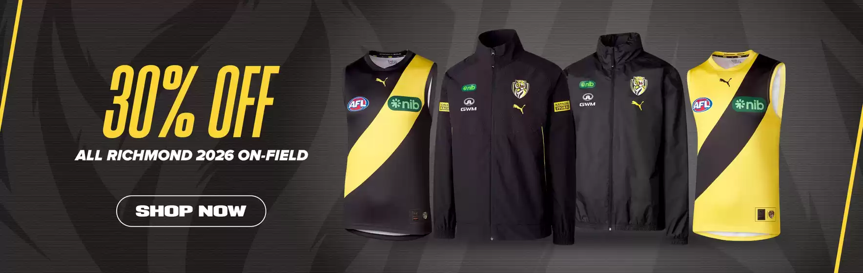 AFL Store catalogue | 30% Off | 2026-07-30T00:00:00.000Z - 2026-08-09T00:00:00.000Z