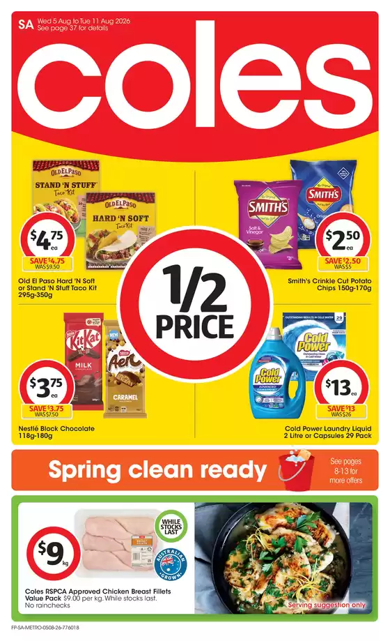 Coles catalogue in Barmera SA | Coles Catalogue - 5th August | 2026-08-05T00:00:00.000Z - 2026-08-11T00:00:00.000Z