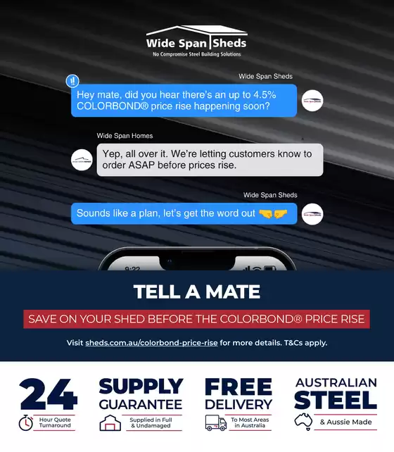 Wide Span Sheds catalogue | Wide Span Sheds Catalogue | 2026-08-03T00:00:00.000Z - 2026-08-31T00:00:00.000Z