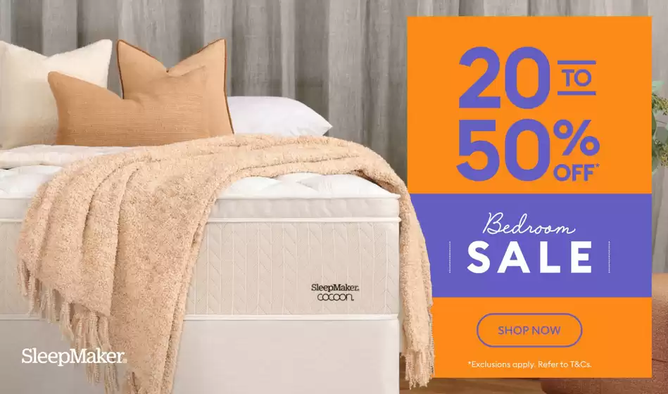 Bedshed catalogue | 20-50% off Everything | 2026-08-03T00:00:00.000Z - 2026-08-31T00:00:00.000Z