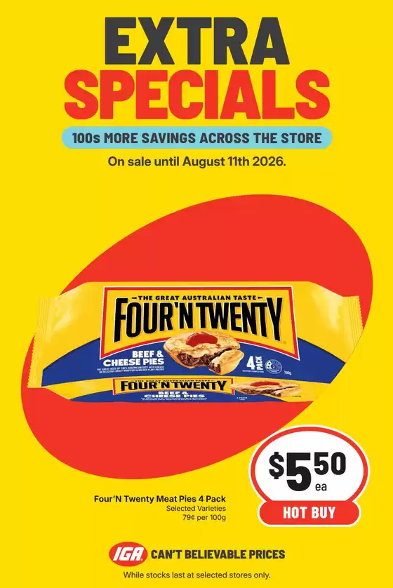 IGA catalogue in Walloon QLD | IGA 05/08 | 2026-08-05T00:00:00.000Z - 2026-08-11T00:00:00.000Z
