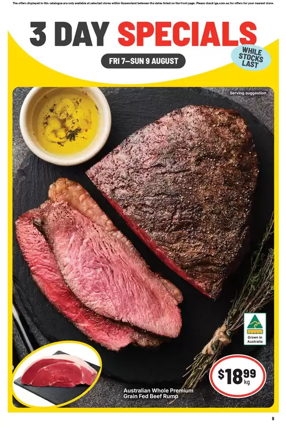 IGA catalogue in Ipswich QLD | IGA 07/08 | 2026-08-07T00:00:00.000Z - 2026-08-09T00:00:00.000Z