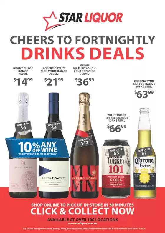 Star Liquor catalogue in Glenview QLD | Fortnightly Catalogue | 2026-08-04T00:00:00.000Z - 2026-08-17T00:00:00.000Z