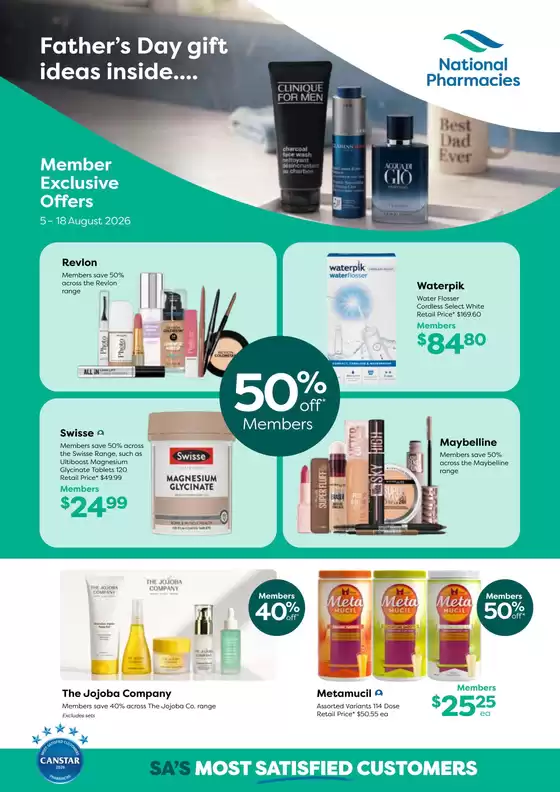 National Pharmacies catalogue | Father's Day Gift Ideas | 2026-08-05T00:00:00.000Z - 2026-08-18T00:00:00.000Z