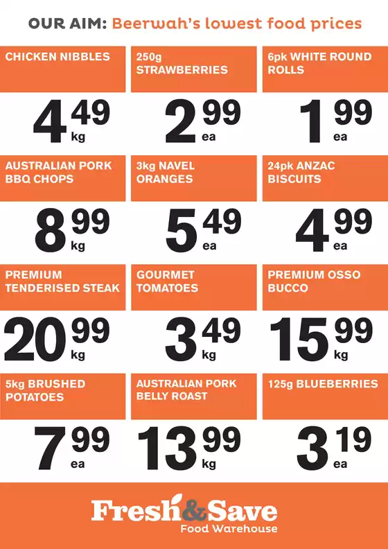 Fresh&Save catalogue in Diggers Rest VIC | MB WKLY FLYER 10 08 | 2026-08-10T00:00:00.000Z - 2026-08-24T00:00:00.000Z
