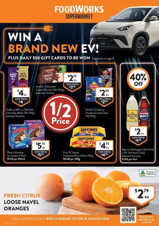 Foodworks catalogue in | Supermarket | 2026-08-12T00:00:00.000Z - 2026-08-18T00:00:00.000Z