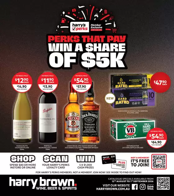 Harry Brown catalogue | Exclusive deals and bargains | 2026-08-12T00:00:00.000Z - 2026-09-01T00:00:00.000Z