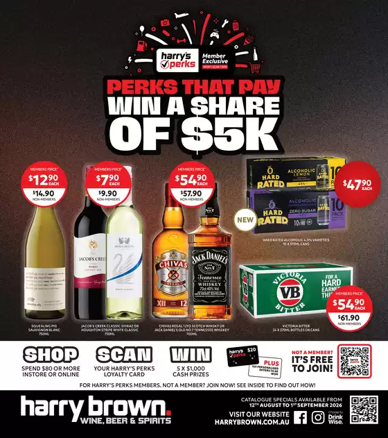 Harry Brown catalogue | Great offer for all customers | 2026-08-12T00:00:00.000Z - 2026-09-01T00:00:00.000Z