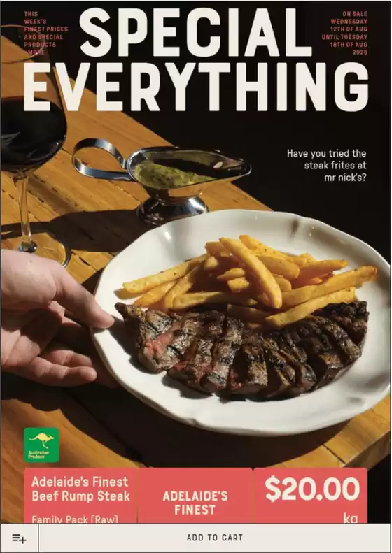Adelaide's finest catalogue in Seymour VIC | Adelaides Finest catalogue specials | 2026-08-12T00:00:00.000Z - 2026-08-18T00:00:00.000Z