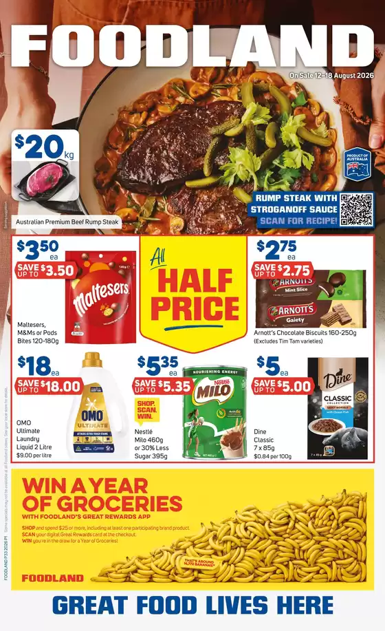 Foodland catalogue in Gisborne VIC | Catalogue Foodland | 2026-08-12T00:00:00.000Z - 2026-08-18T00:00:00.000Z