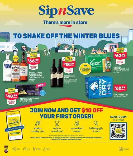 SipnSave catalogue | Save now with our deals | 2026-08-12T00:00:00.000Z - 2026-08-25T00:00:00.000Z