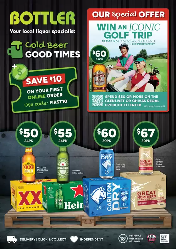 Bottler catalogue in Seymour VIC | Bottler catalogue specials | 2026-08-12T00:00:00.000Z - 2026-08-25T00:00:00.000Z