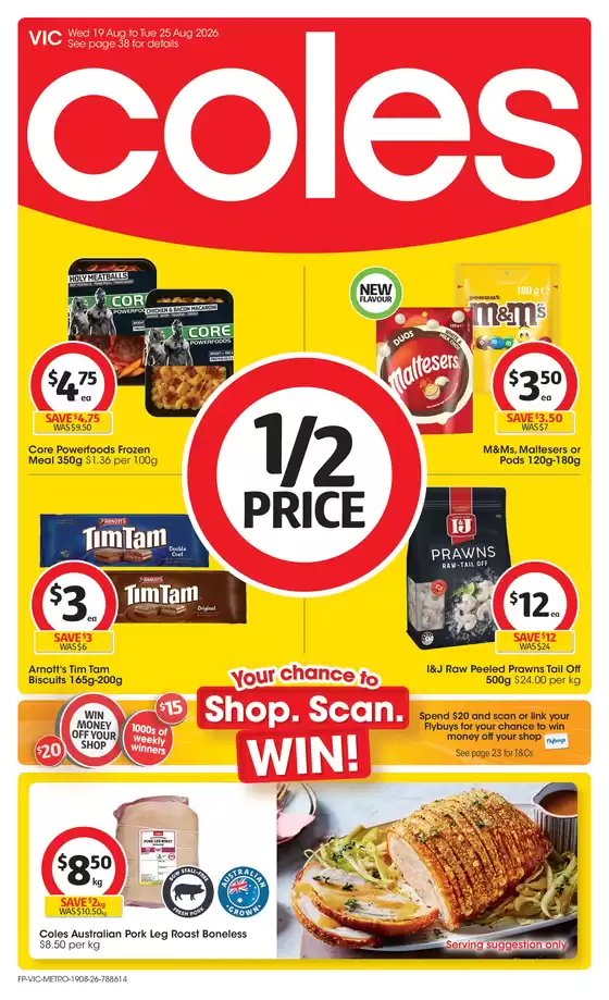 Coles catalogue in Elliminyt | Coles Catalogue - 19th August | 2026-08-19T00:00:00.000Z - 2026-08-25T00:00:00.000Z