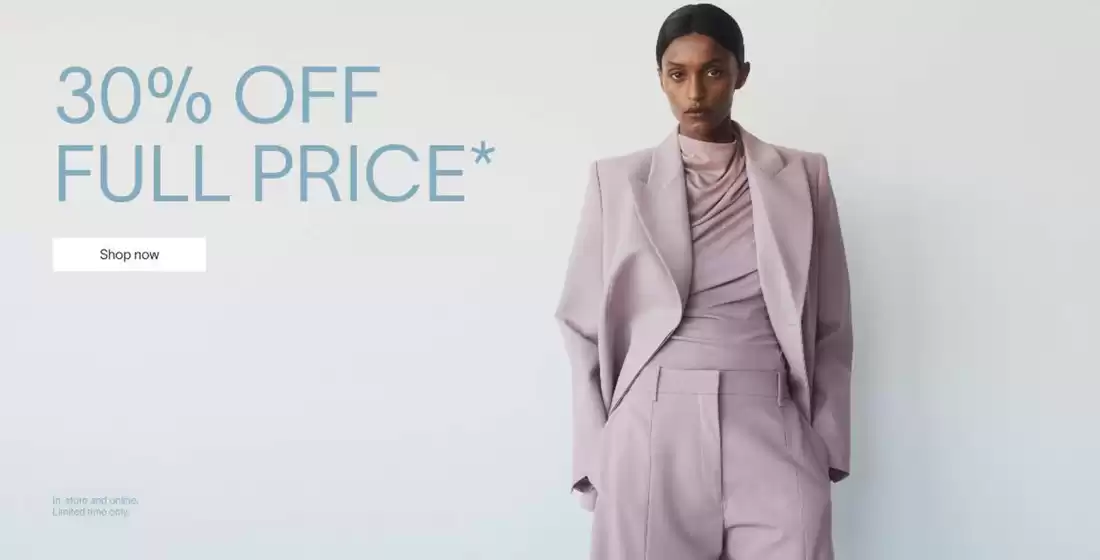 Cue catalogue | 30% Off Full Price | 2026-08-12T00:00:00.000Z - 2026-08-23T00:00:00.000Z