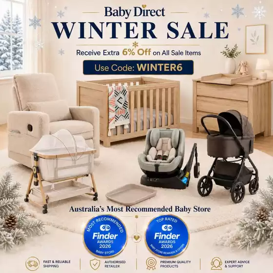 Baby Direct catalogue | Winter Sale | 2026-08-12T00:00:00.000Z - 2026-08-23T00:00:00.000Z