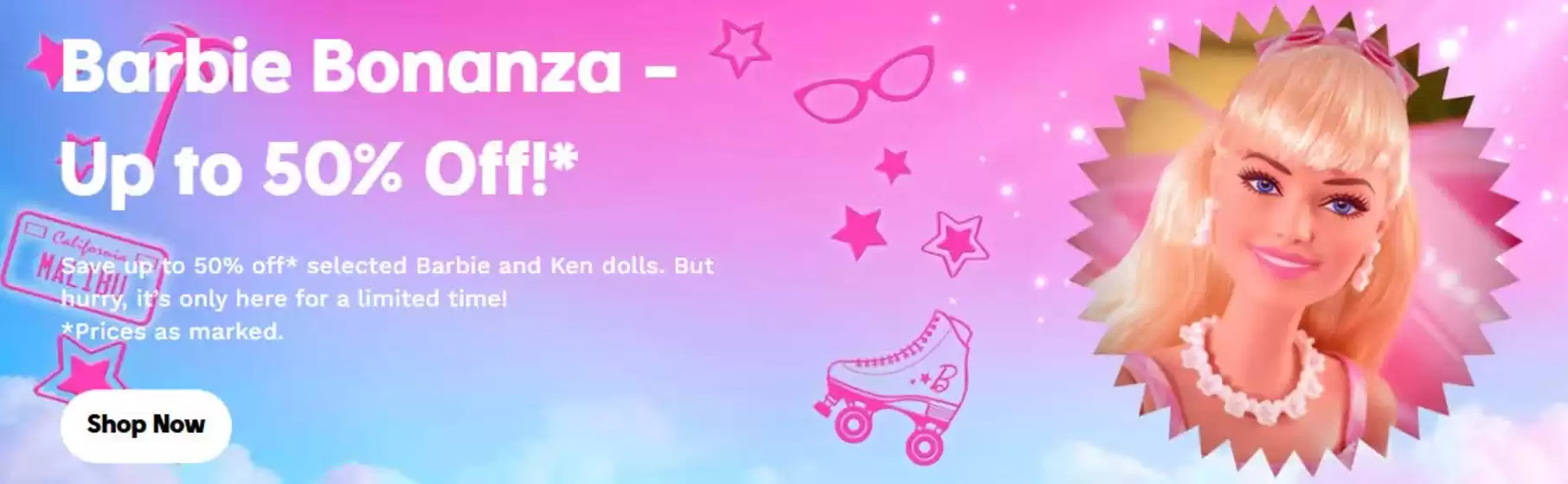 Barbie catalogue | Barbie Bonanza! | 2026-08-12T00:00:00.000Z - 2026-08-23T00:00:00.000Z