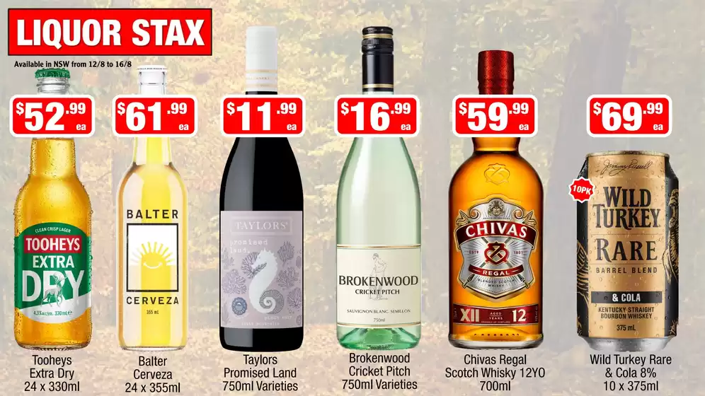 Liquor Stax catalogue | Liquor Stax catalogue specials | 2026-08-12T00:00:00.000Z - 2026-08-16T00:00:00.000Z