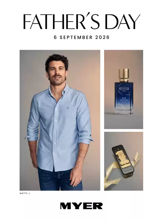 Myer catalogue | Father’s Day | 2026-08-17T00:00:00.000Z - 2026-09-06T00:00:00.000Z