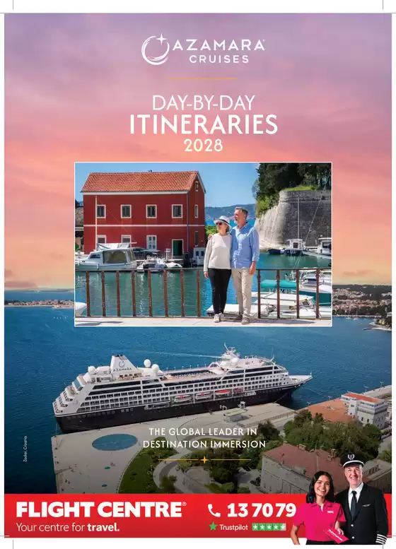 Flight Centre catalogue | Azamara Cruises Day-by-Day Itineraries 2028 | 2028-01-01T00:00:00.000Z - 2028-12-31T00:00:00.000Z