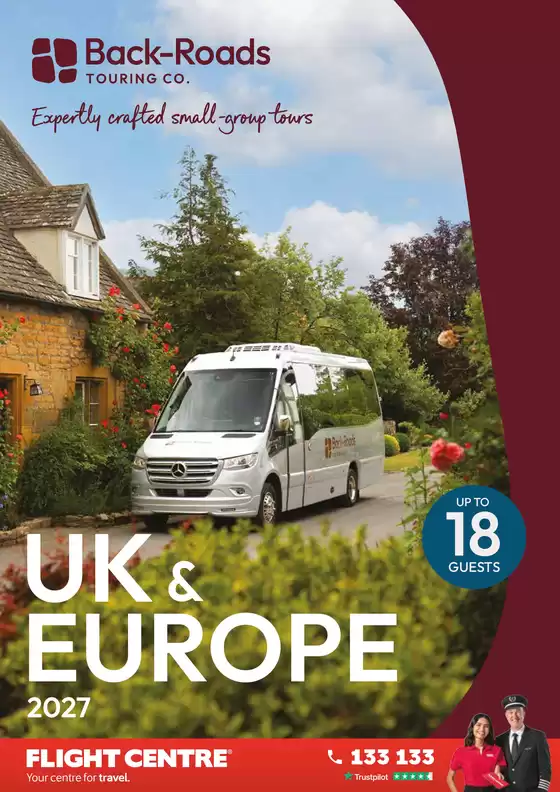 Flight Centre catalogue | Back-Roads Touring 2027 UK & Europe | 2027-01-01T00:00:00.000Z - 2027-12-31T00:00:00.000Z
