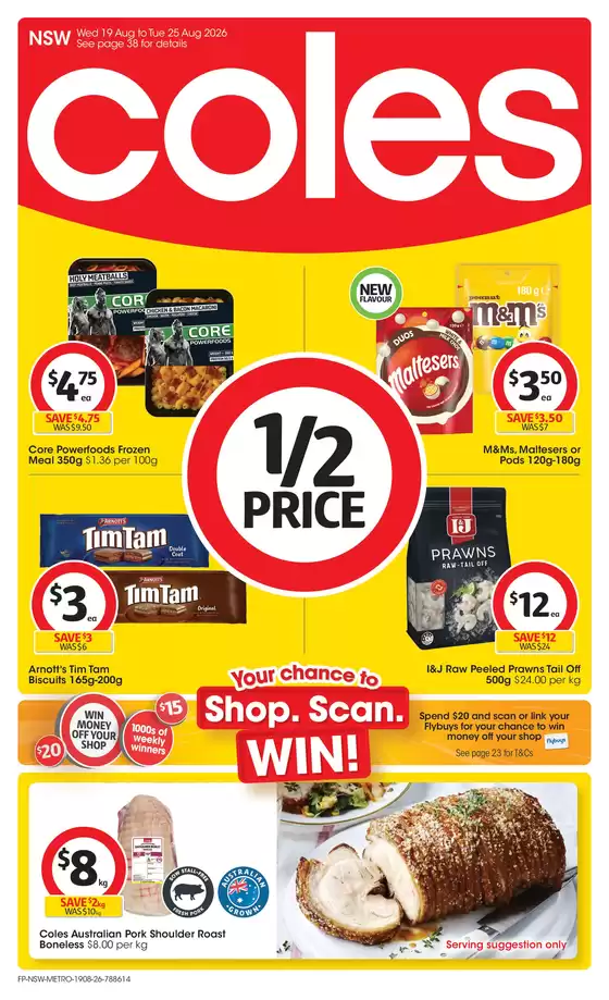 Coles catalogue | Coles Catalogue - 19th August | 2026-08-19T00:00:00.000Z - 2026-08-25T00:00:00.000Z
