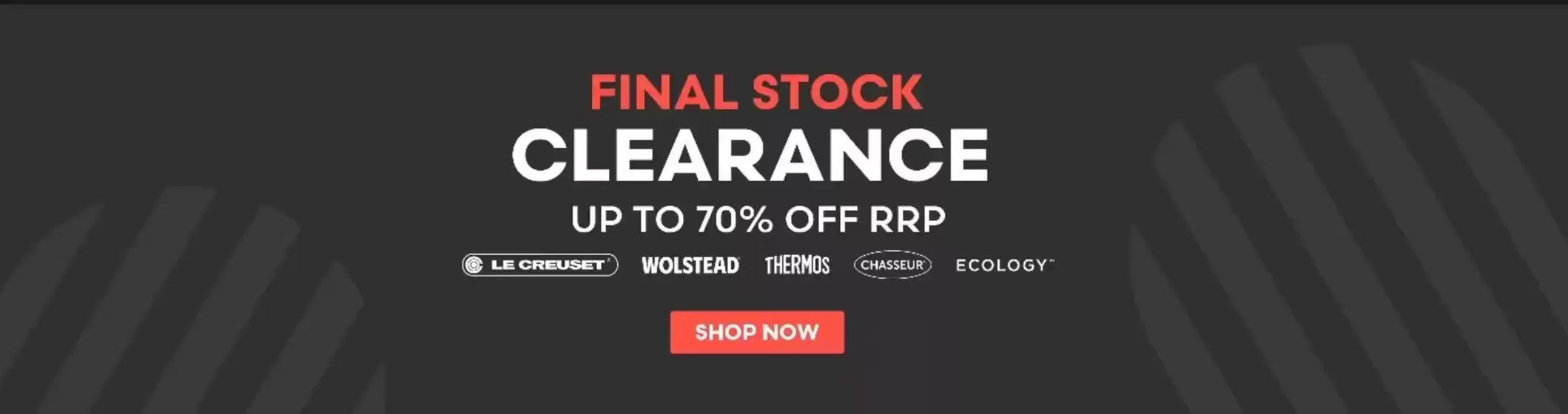 Kitchen Warehouse catalogue | Final Stock Clearance | 2026-08-17T00:00:00.000Z - 2026-08-31T00:00:00.000Z