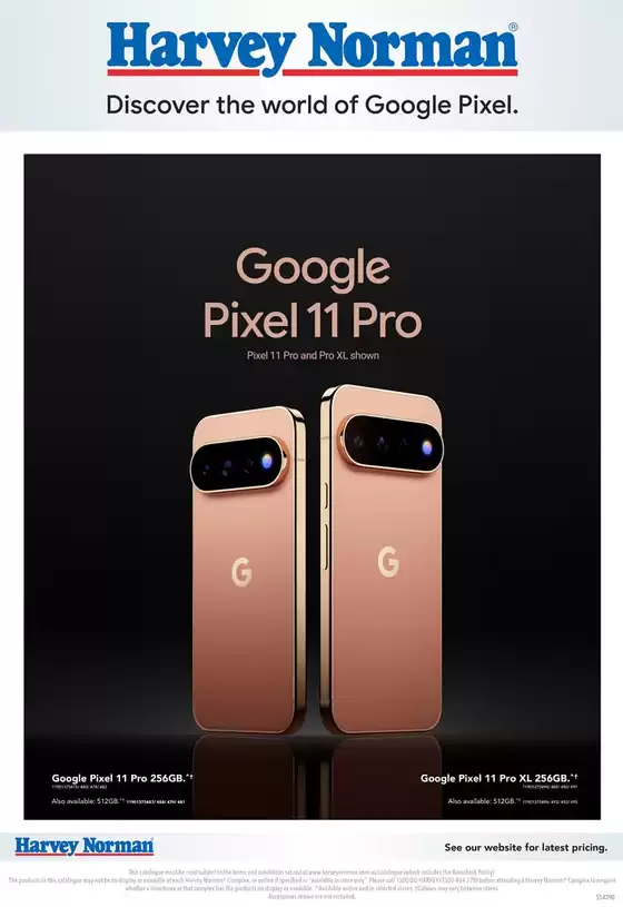 Harvey Norman catalogue in Bundaberg QLD | Google Pre-Order | 2026-08-17T00:00:00.000Z - 2026-08-19T00:00:00.000Z