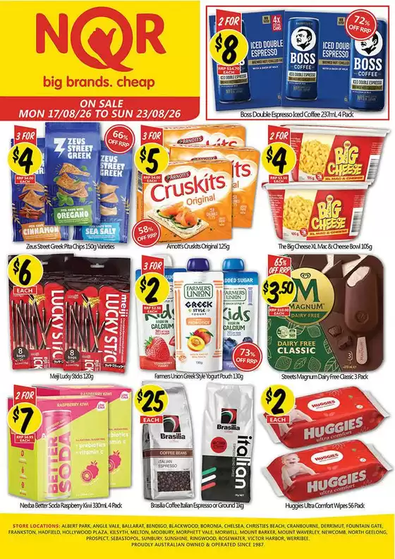 NQR catalogue | NQR catalogue specials | 2026-08-17T00:00:00.000Z - 2026-08-23T00:00:00.000Z