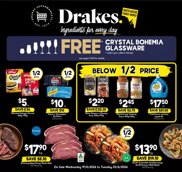 Drakes catalogue | Drakes catalogue specials | 2026-08-19T00:00:00.000Z - 2026-08-25T00:00:00.000Z
