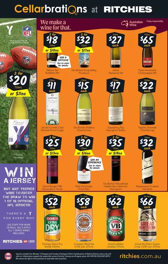 Ritchies catalogue | Cellarbrations Liquor Catalogue | 2026-08-17T00:00:00.000Z - 2026-08-23T00:00:00.000Z