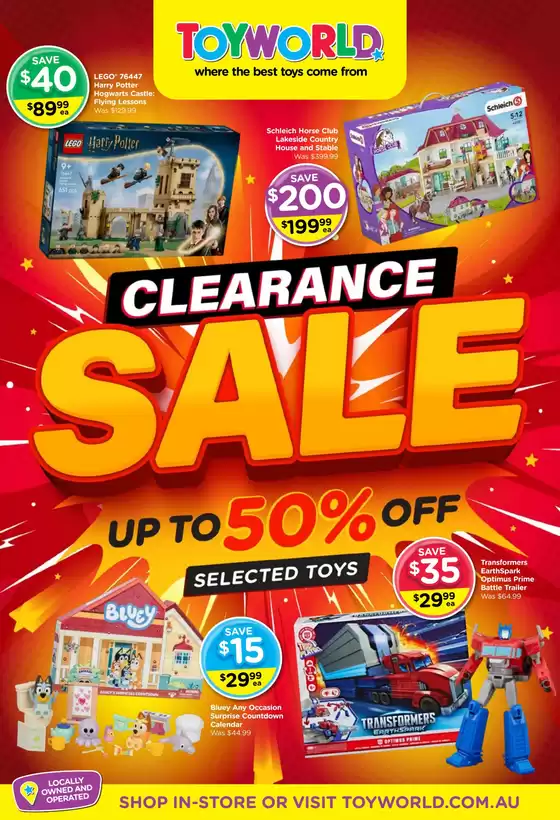 Toyworld catalogue | August Clearance | 2026-08-19T00:00:00.000Z - 2026-09-06T00:00:00.000Z